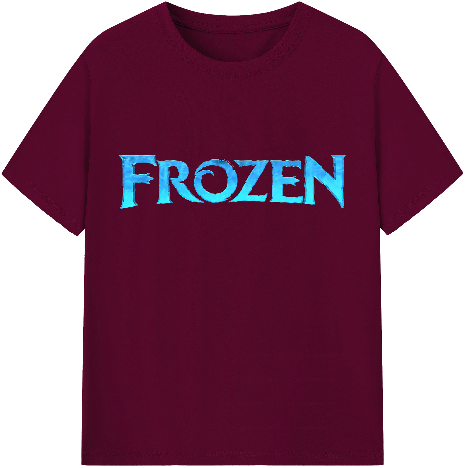 （画像用） アナと雪の女王 アンナ エルサ Frozen Anna Elsa レディースカジュアルプリントTシャツ（綿100％）
